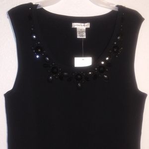 Vtg Bejeweled Laura Ashley NWT Tank M